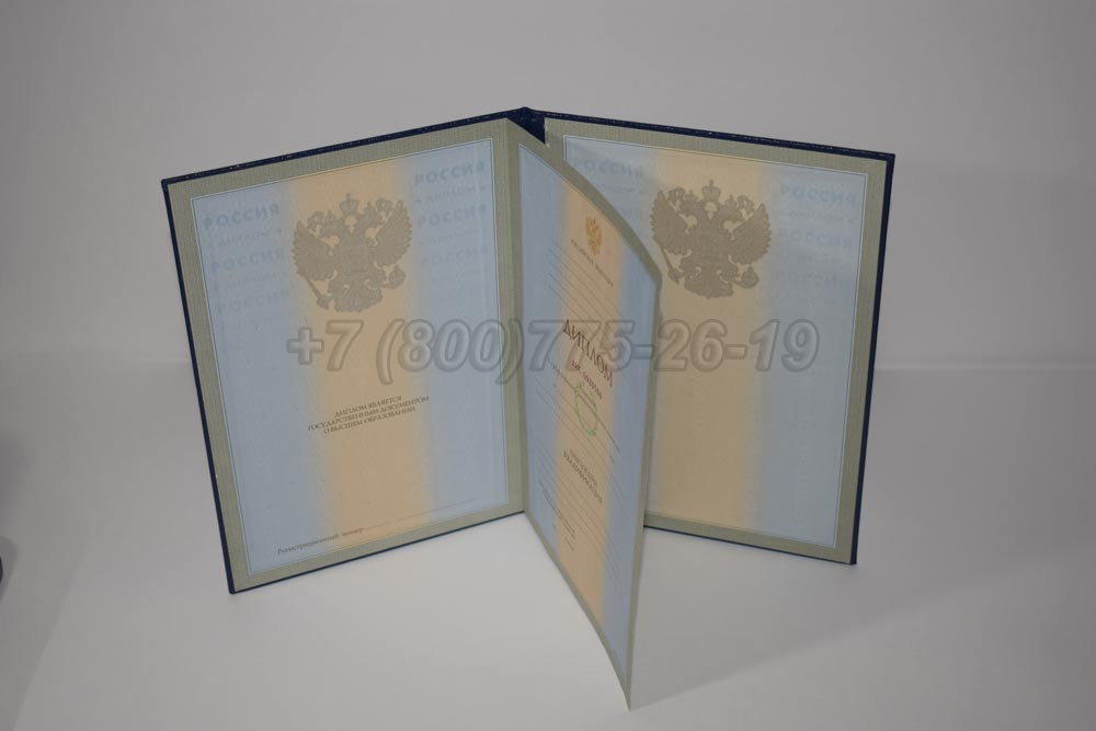 Диплом для иностранных граждан Гознак 1997-2025 год выпуска г.Владивосток